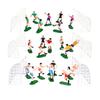 Soccer Cake Toppers  Football Player Scene Accessories Diy Mini Goal Gate Supplies Decorations For Birthday Cake Ornament