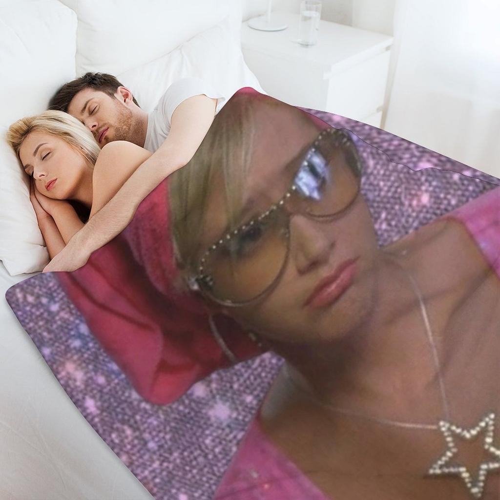 sharpay evans pink Throw Blanket Personalized Gift Cute Sleeping Bag for winter Blankets