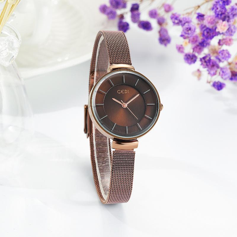 Damen Mode Wind Uhr Mittelschüler Minimalistisch Prüfungsuhr