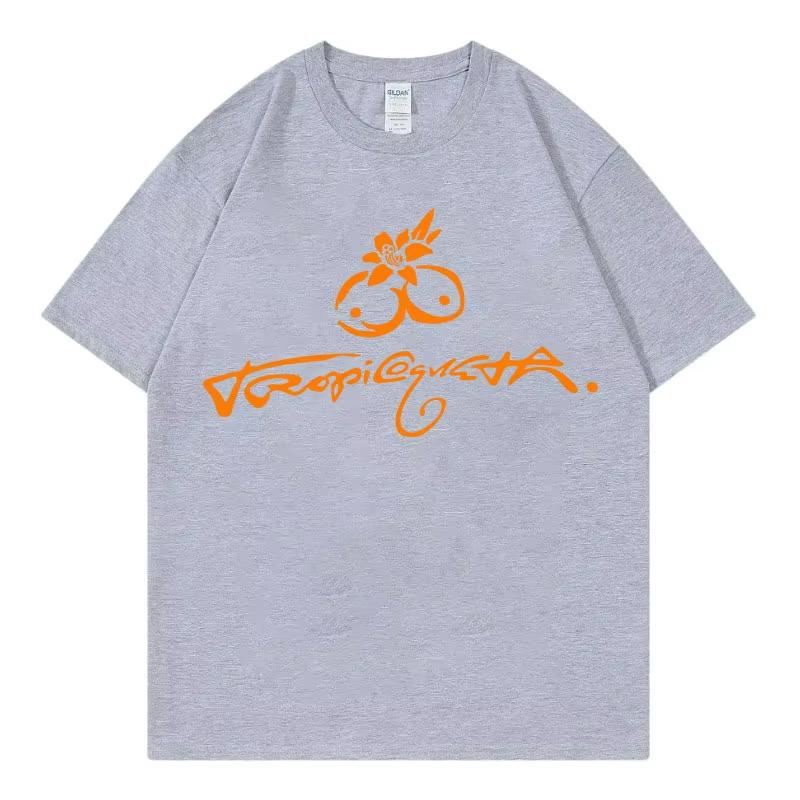 Karol G Tropicoqueta 2025 New Album Logo Graphic T Shirts Harajuku Pop Music Short Sleeve T-shirt Men Women Y2k Fashion T-shirts