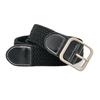 Weave Casual Elastic Waistband With No Drilling Design For Office Fashion