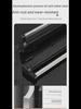 Top-Mounted Telescopic Pull-Out Trouser Rack with Stainless Steel Slide Rails