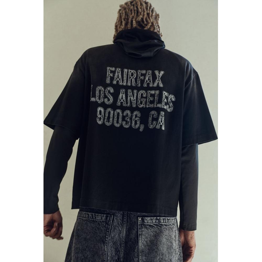 

Футболка HM Oversize FiT Print, черная XL