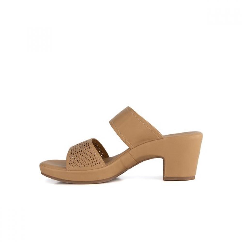 Vainer Women Comfort Mule Slipper Beige Tf26004zy