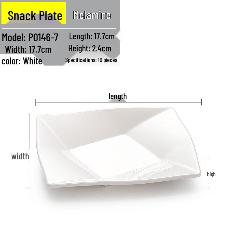 

Chinese Style Melamine 3-Compartment Serving Dish