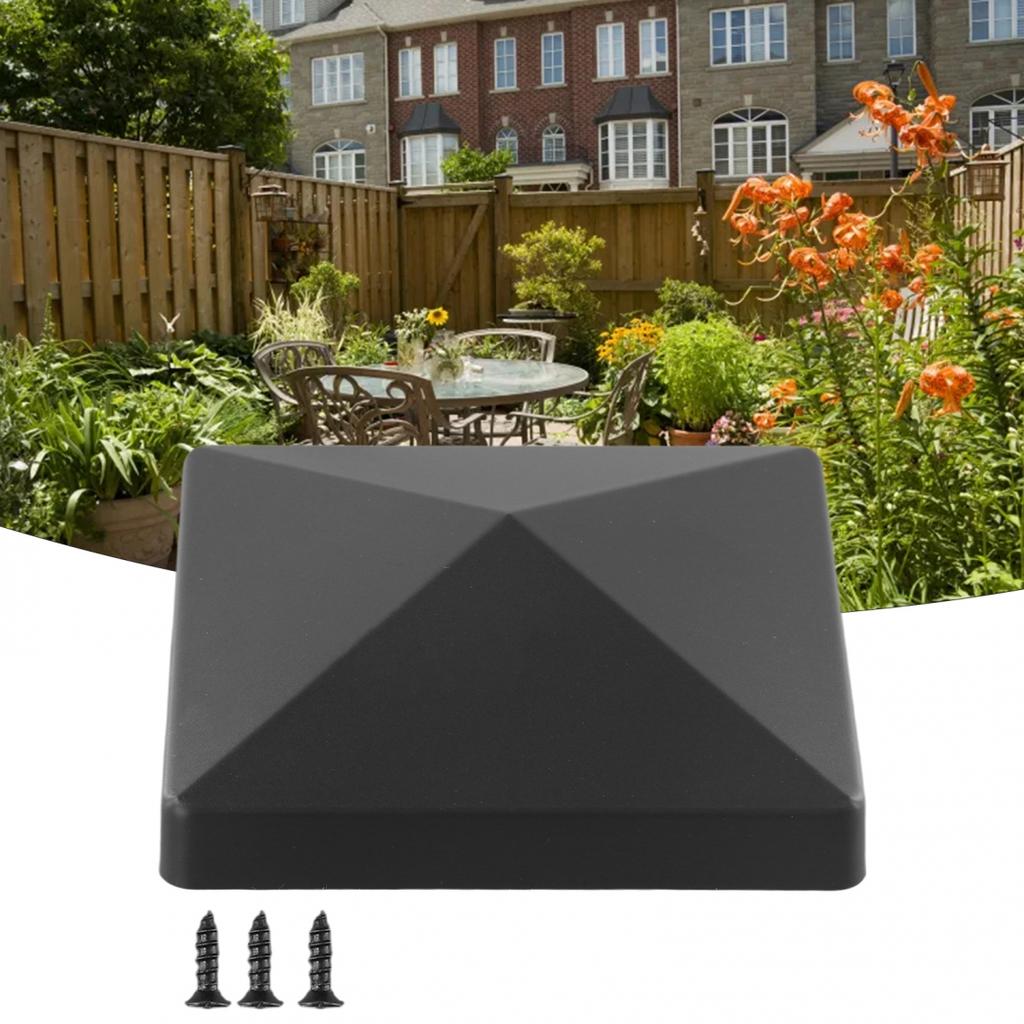 Fence Post Not Afraid Bad Weather Protect Outdoor Wooden Fence