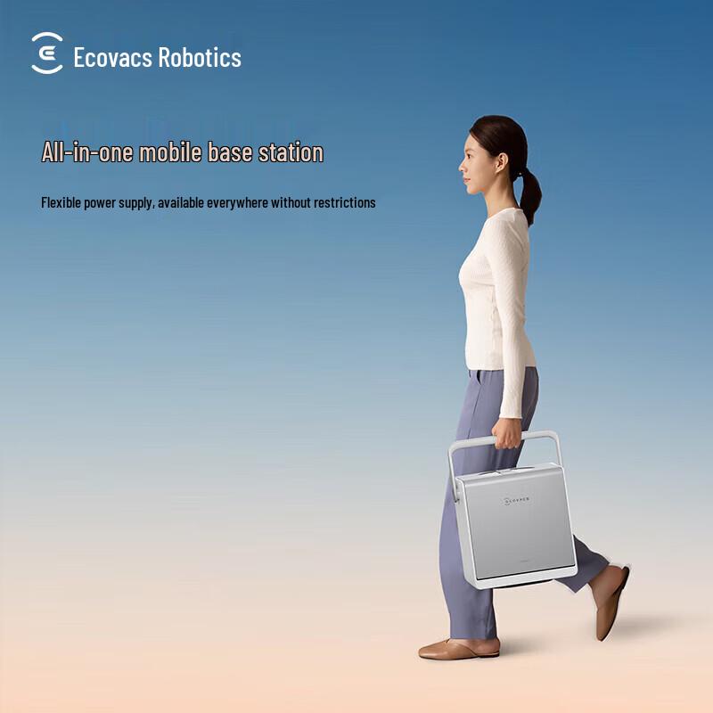 ECOVACS W2S Window Cleaning Robot with All-in-One Base Station