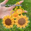 Sunflower Keychain Bag Charms Hanging Ornament for Backpack Bag Decorations Keyring Party Gift Graduation Gifts