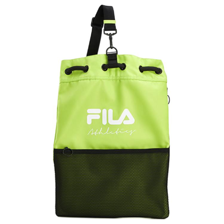 

FILA Nylon Crossbody Bag Unisex Bags Mustard-Green A13U121135F-LG XS