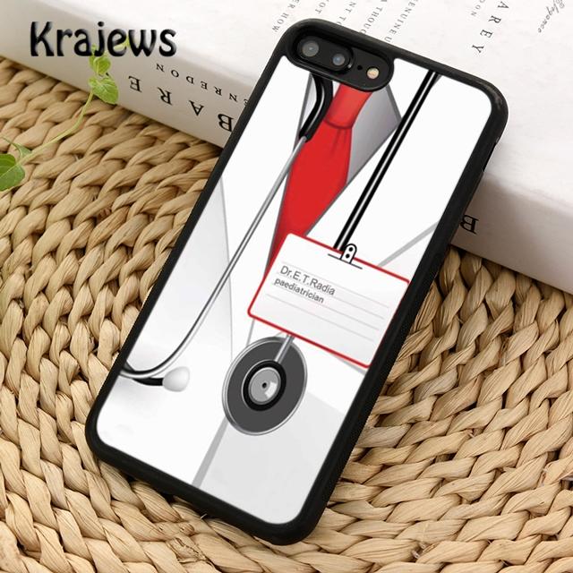 Krajews Doctor Nurse Medicine Student Phone Case Cover For IPhone 18 17 Air 16 15 14 Plus 11 12 13 Pro Max Coque Fundas