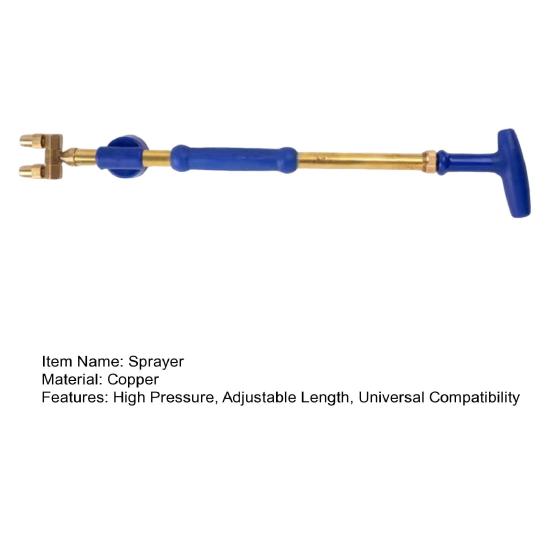 Garden Hand Sprayer High Pressure Air Pump Manual Sprayer Adjustable Length Drink Bottle Spray Double Head Handheld Push Copper Pump