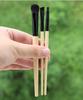 5/8-Piece Eye Brush Set: Pony Hair Blending, Luminous Wood Handle, Slanted Eyebrow, Eyeshadow, Concealer Brushes