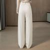 Women's Solid Color High-Waist Casual Pants