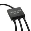 Multi-Functional Three-in-One OTG Adapter Cable for Android Micro USB: Connect Mouse & Keyboard with Power Supply
