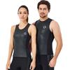 2MM Men's & Women's Sleeveless Smoothskin Wetsuit Vest - Sun Protection & Jellyfish Shield for Snorkeling & Surfing