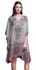 Phagun Ladies Kaftan Holiday Loungewear Midi Dress Beach Coverup-4X-5X