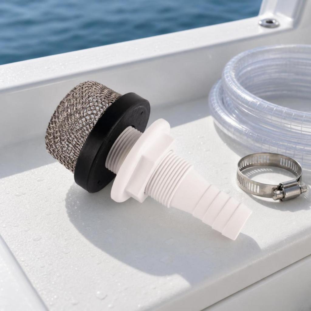 Marine Aquatic-Reservoir Pump Inlet Screen Flanged Mount