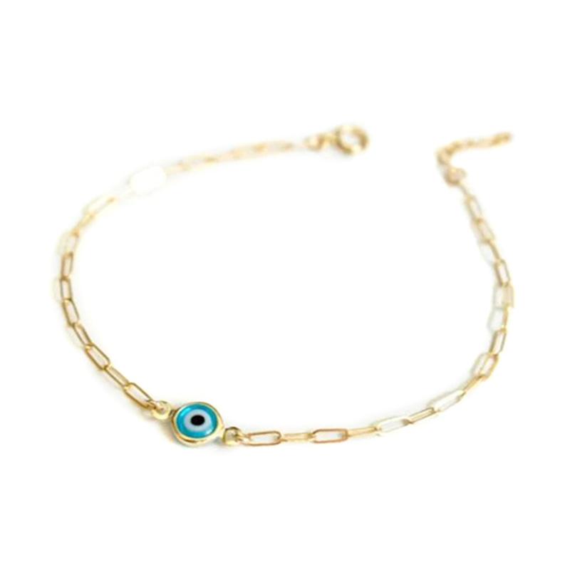 Blessed Evil Eye Bracelet For Women Lucky Copper Devil Eye Wristband Gift Jewelry Gift