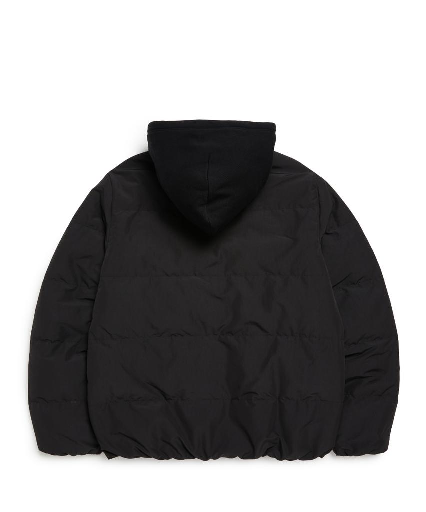 Mark Gonzales Detachable Hood Alley Light Down Jacket - Black