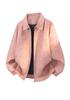 Autumn and winter jacket men's new ruffian handsome trendy brand American lapel pu leather jacket velvet men's top coat