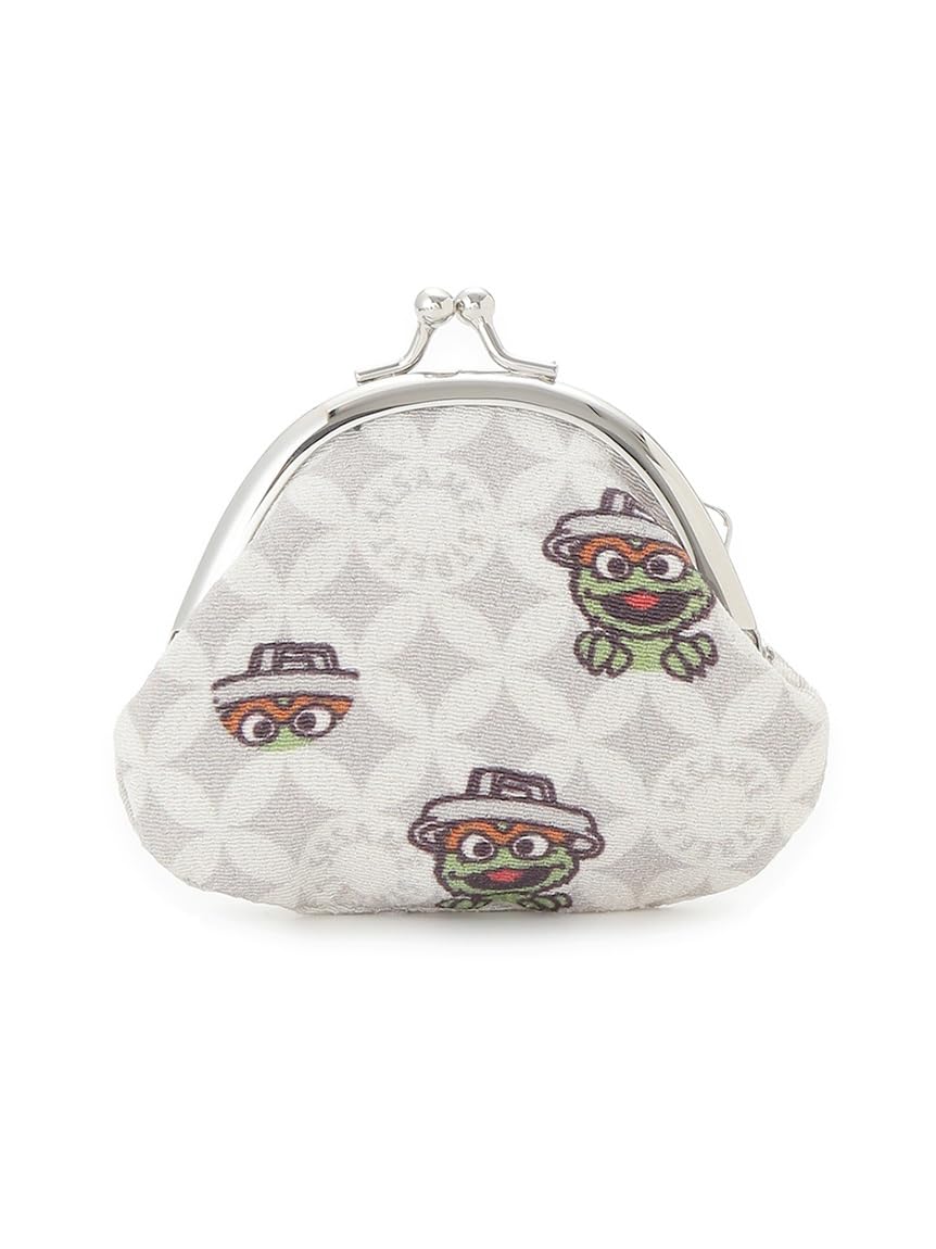 

Sesame Street Market HELLO Japan Japanese Pattern Kamaguchi Pouch SSMUGB256219 Women s GRY Free Size