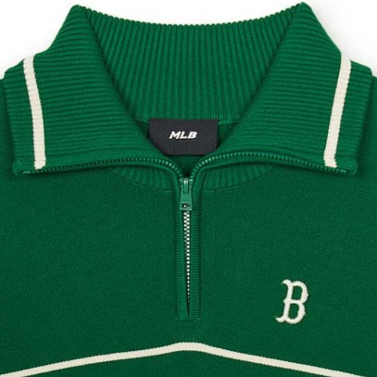 New MLB Boston Red Sox Knitwear Women's Green 3FKPV0244-43GNS