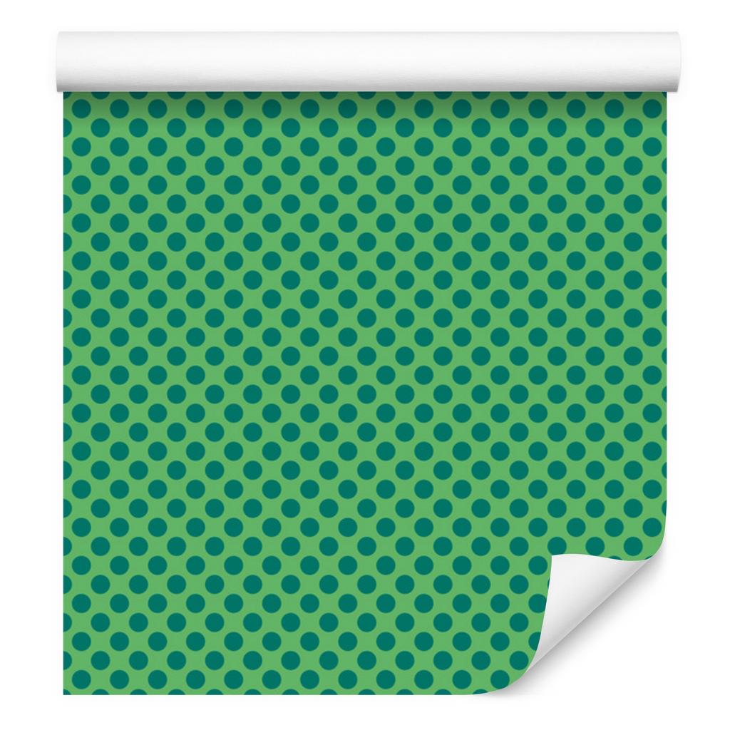 Green Dots Wallpaper, Green Background for Living Room and Bedroom 50x1000