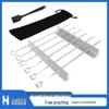 Stainless Steel Skewer Rack for Grills & Ovens
