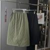 American Retro Water-Repellent Antibacterial Quilted Cotton Midi Skirt for Autumn and Winter  