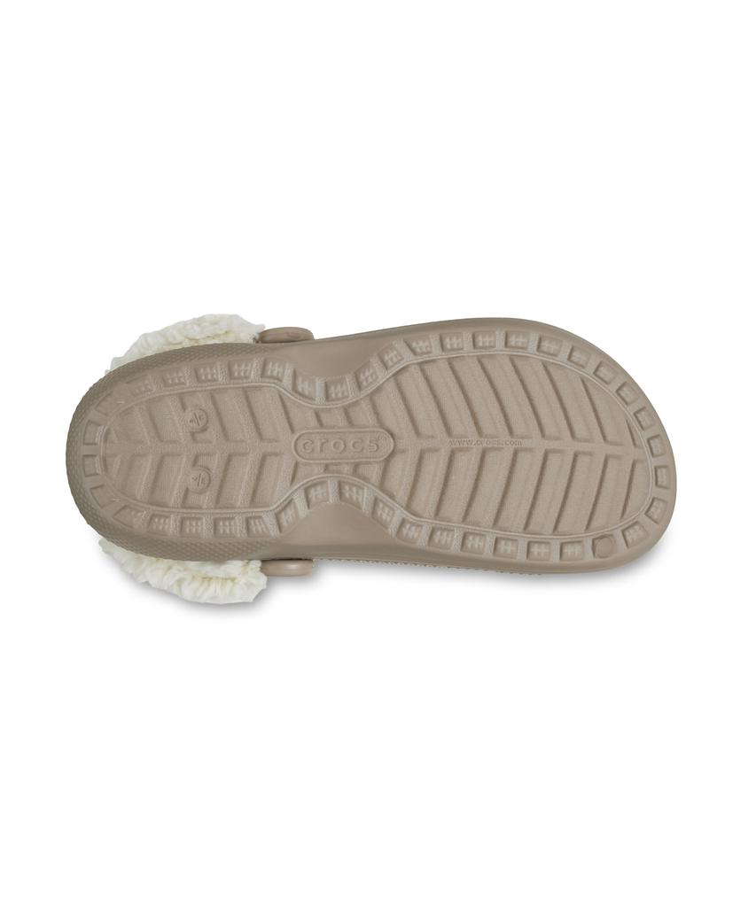 Crocs Classic Fleece Lined Clogs (Fleece Straps) - Mushroom / 211396-195