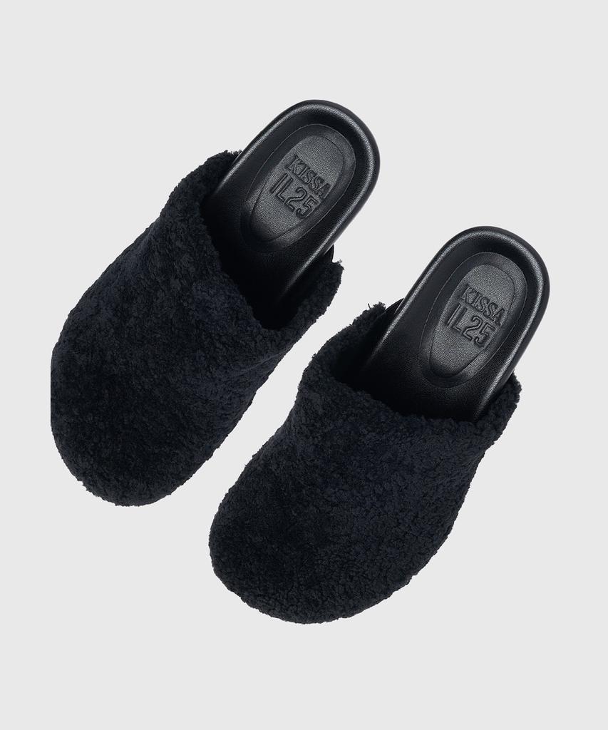 Kissa Shearling Mule Heels M507004