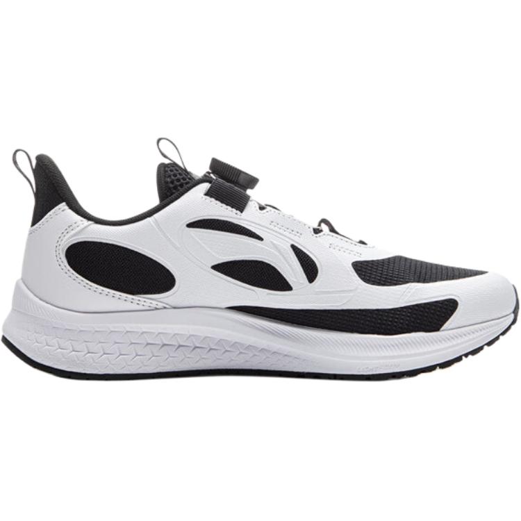 Li Ning Kids Starry Sky Synthetic Leather Fabric Comfortable Fashion Non-Slip Wear-Resistant Low-Top Running Shoes Kids Sneaker White Black YKFU046-7