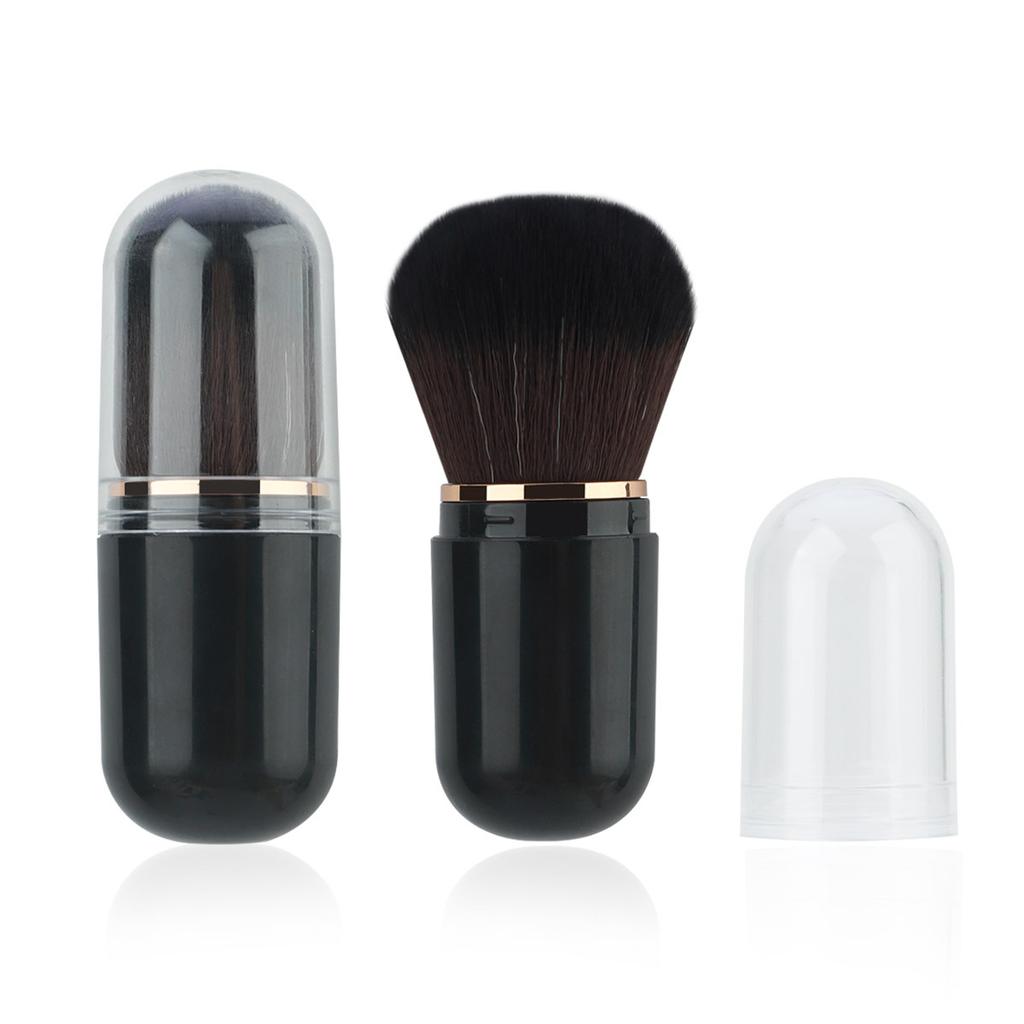 Portable Desktop Brush Mushroom Head Loose Powder Brush Blush Brush Honey Brush Nail Art Dust Brush Multifunctional Beauty Tool