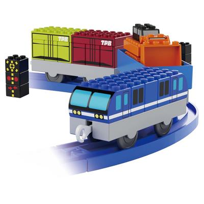 TAKARA TOMY Set de Tren de Carga de Bloques Tomica Plarail, Juguete para Niños de 3 Años en Adelante