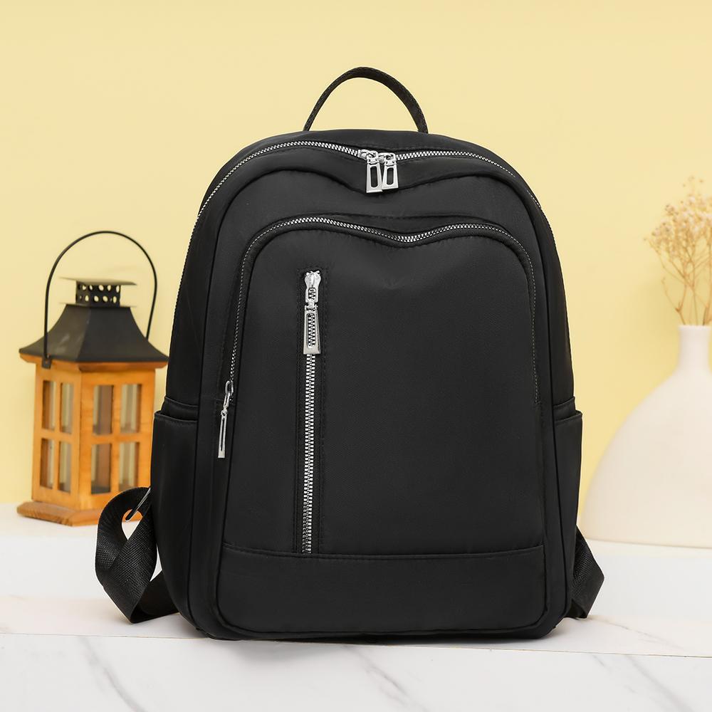 Reißverschluss-Rucksack Leichter Damen-Rucksack Reiserucksack mit großer Kapazität