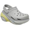 Crocs BUBBLE CRUSH CLOG Stylish & Comfortable Hole Shoes Women's Grey