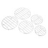 Stainless Steel Steamer Rack With Low Legs Pot Cooking Round Multi-Use Food Steaming Grid 15-27cm Sizes
