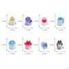 Halloween Ghost Figurines Ornaments Small Cute Mini Statues for Home Party Supplies