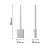 Silicone Toilet Brush with Long Handle Flexible Cleaner MINI Bathroom Brush Quick Drying Holder Bathroom Accessories