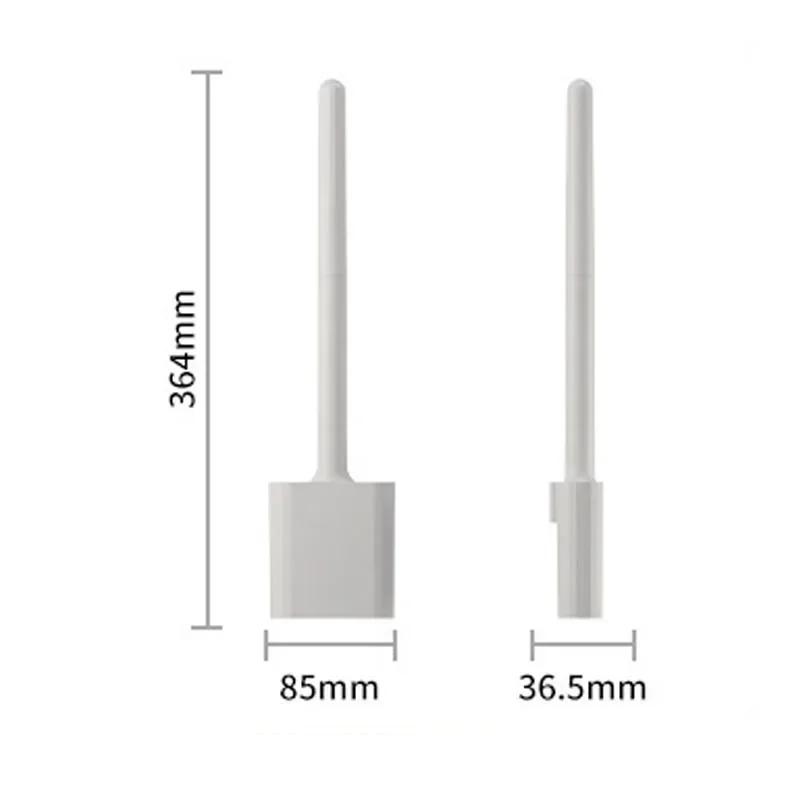 Silicone Toilet Brush with Long Handle Flexible Cleaner MINI Bathroom Brush Quick Drying Holder Bathroom Accessories
