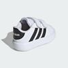 Grand Court Sneakers for Boys and Footwear White Cm [Adidas] 2.0 Kids, Girls, 12-16.5cm, MDT59, White/Core Black/Footwear (ID5271), 13.0