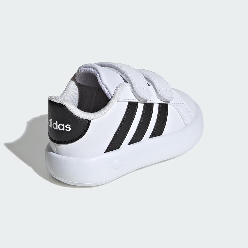 Grand Court Sneakers for Boys and Footwear White Cm [Adidas] 2.0 Kids, Girls, 12-16.5cm, MDT59, White/Core Black/Footwear (ID5271), 13.0