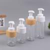 300/500ml Transparent Press Foaming Hand Soap Dispenser Empty Shower Gel Bottle Fcial Cleanser Mousse Container Travel Portable