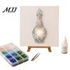 Creative Leisure Time Supplies DIY Mosaic Art Kit, Fantasy Circular Door Tile Craft Thoughtful Holiday Gift Sets Sea Glass Kit for Adults Beginners,