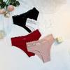 Ladies Spring and Summer Sexy Lace Comfortable Threaded Triangle Briefs