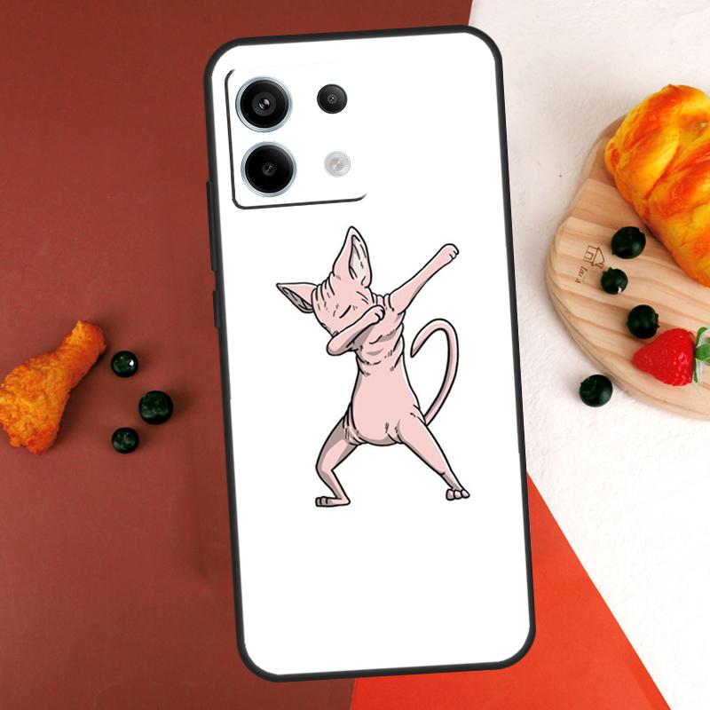 Sphynx Cat Case For Xiaomi Redmi Note 14 13 Pro 9 10 11 12 Pro 10S 11S 12S Redmi 14C 13C 10C 12C Coque