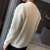Autumn Winter Solid Color Long Sleeve Cardigan For Men Zipper Casual Sweaters Man Loose Fashion Streetwear Chic Male Clothes
