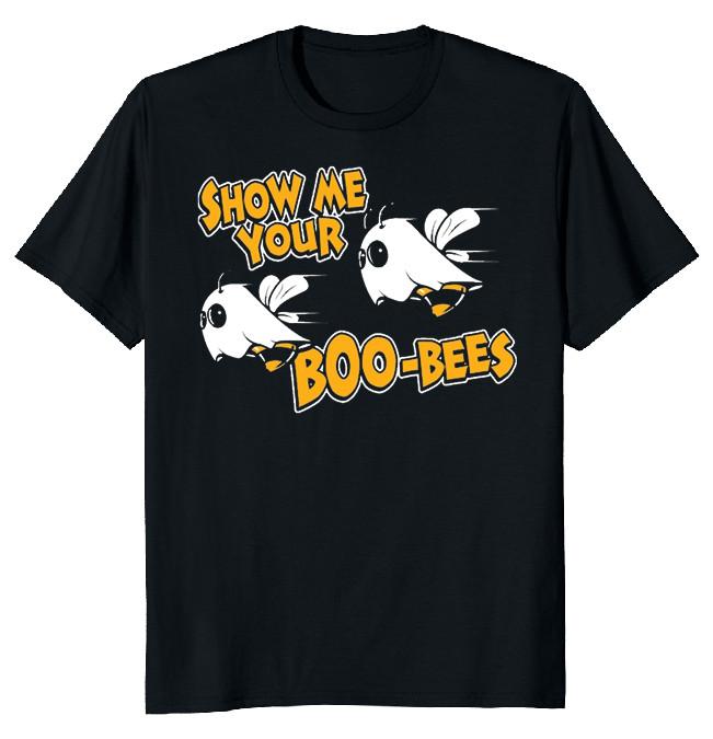 NEW LIMITED Show Me Your Boo Bees Adult Funny Novelty Tee L
