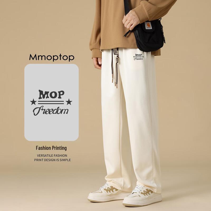 MMOPTOP Men s Loose Fit Straight Leg Joggers M
