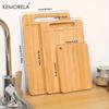 1PCS Premium Bamboo Cutting Boards for Kitchen - Small Medium and Large Wooden Cutting Boards for Kitchen Best for Christmas